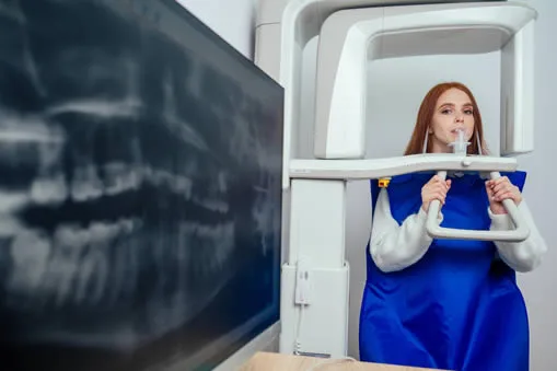 CT scan dental x-ray results