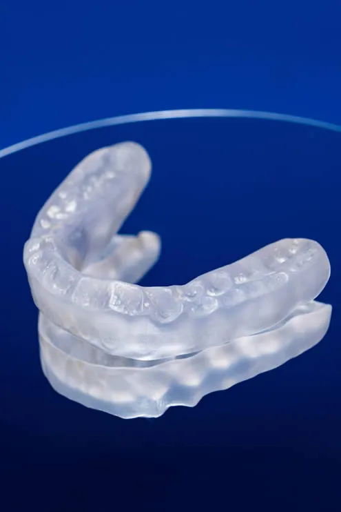 Teeth grinding mouth guard at Roam Dental